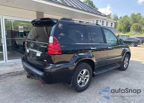 2008 Lexus Gx 470 из США, поврежденный, VIN JTJBT20X780152293